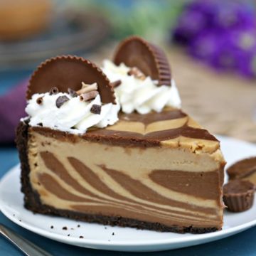 Peanut Butter Swirl Cheesecake